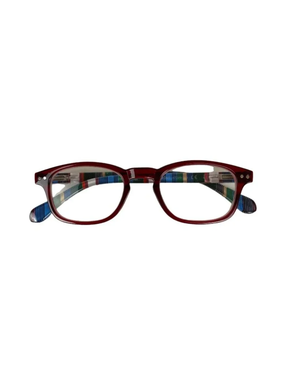 Ellen Degeneres Hannah Womens Eyeglass Frames Red Acetate 47-22-135